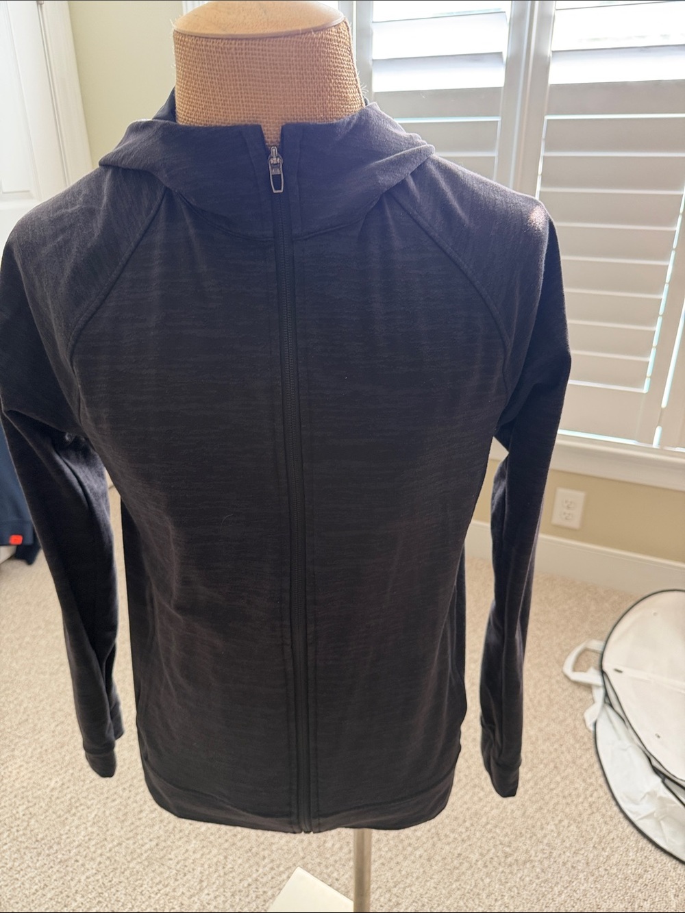 Lululemon patterned full zip hoodie, Medium
